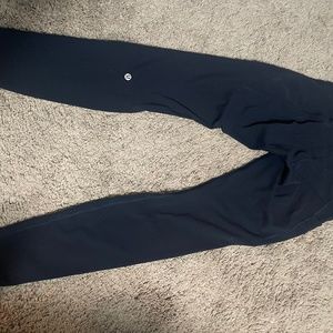 Lululemon wunder train 28” with pockets navy
